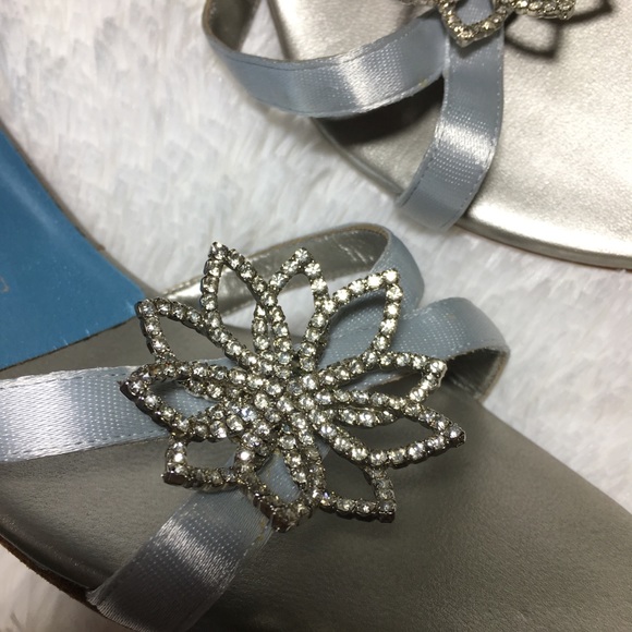 Giuseppe Zanotti Design | Silver Heels Size 38 (8) - Picture 3 of 8